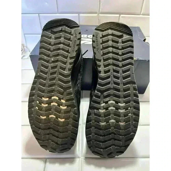 Reebok Women’s Nano X1 Adventure Work Black Safety Sneakers Composite Toe 7M NIB - Picture 7 of 12